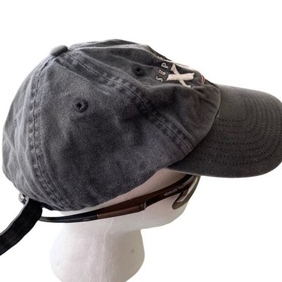 New England Patriots Cap 47' Brand Super Bowl XLIX 49 Adjustable Cap VTG Gray - Picture 5 of 9